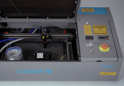 How to Assemble and Set Up Your OMTech K40+ Laser Engraver