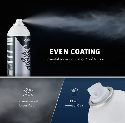 OMTech Metal Laser Marking Spray for CO2 Laser Engravers