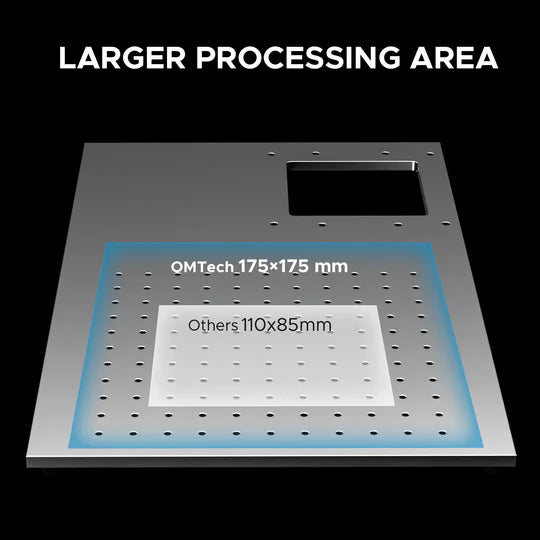 OMTech 30w Split fiber laser marker for metal