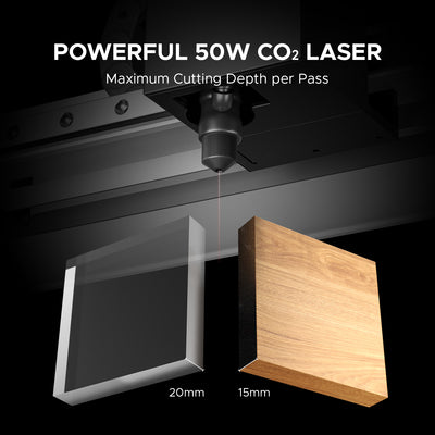 OMTech Polar laser engraver