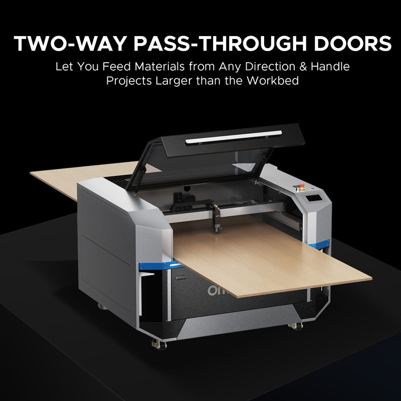 130W/150W CO2 Laser Engraving and Cutting Machine with Autofocus and B ...