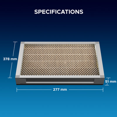 HEPA Filter Set, 2 Piece High Efficiency Particulate Air Filter Set for LSP-0300 Fume Extractor Air Purifier