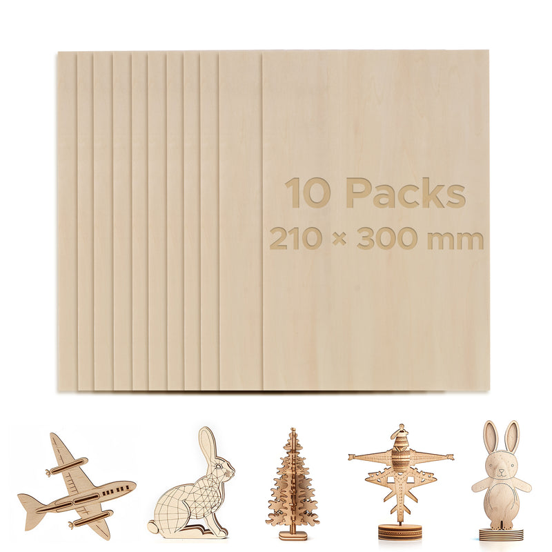 Birchwood Plywood Sheets (10pcs)