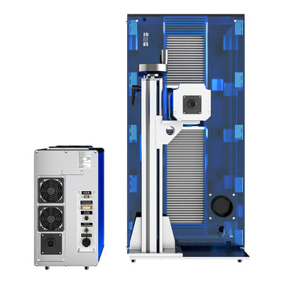OMTech 30w Split fiber laser marker for metal
