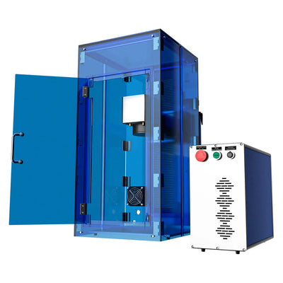 OMTech 30w Split fiber laser marker for metal