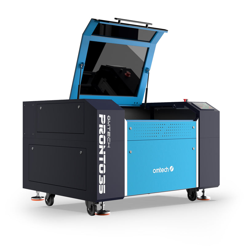 60W CO2 Laser Engraving Machine & Cutter with 700×500 mm Engraving Area and Autofocus| Pronto-35S