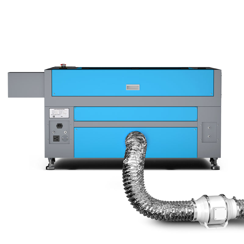 90W CO2 Laser Engraver Cutting Machine with 700×500 mm Working Area | Turbo-758