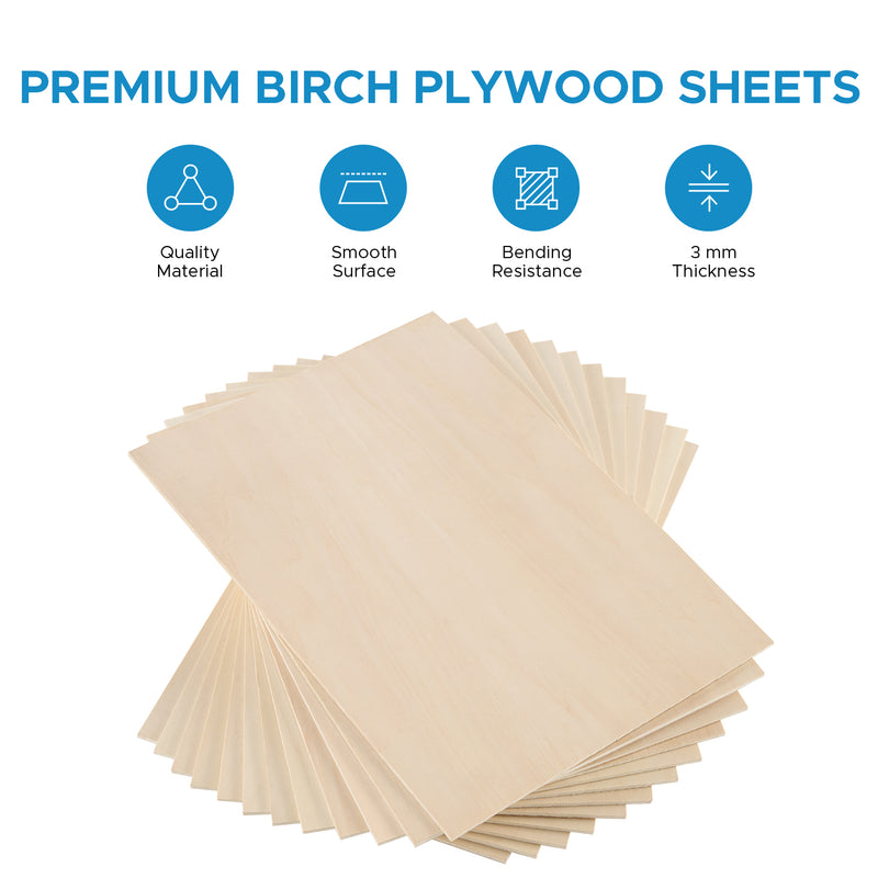 Birchwood Plywood Sheets (10pcs)