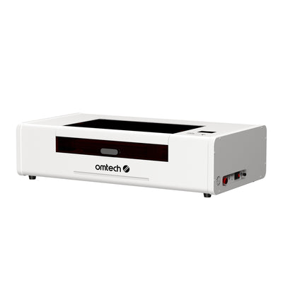 55W CO2 Polar Lite Desktop Laser Cutter and Engraver with 50x300 mm Engraving Area and Autofocus | OMTech Polar Lite