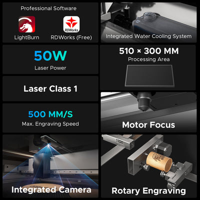 OMTech Polar laser engraver