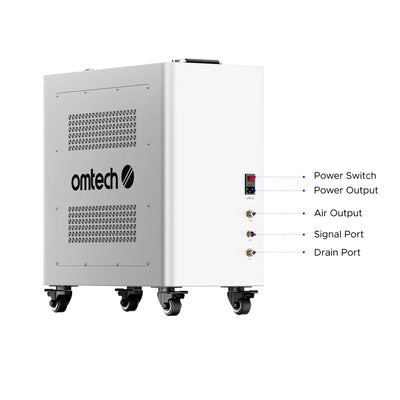 OMTech Smart High-Low Pressure Airway Module for CO2 Laser Engravers and Cutters