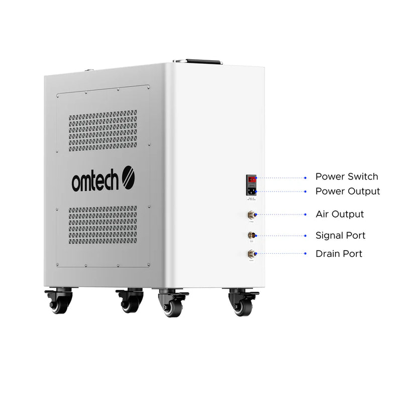 OMTech Smart High-Low Pressure Airway Module for CO2 Laser Engravers and Cutters