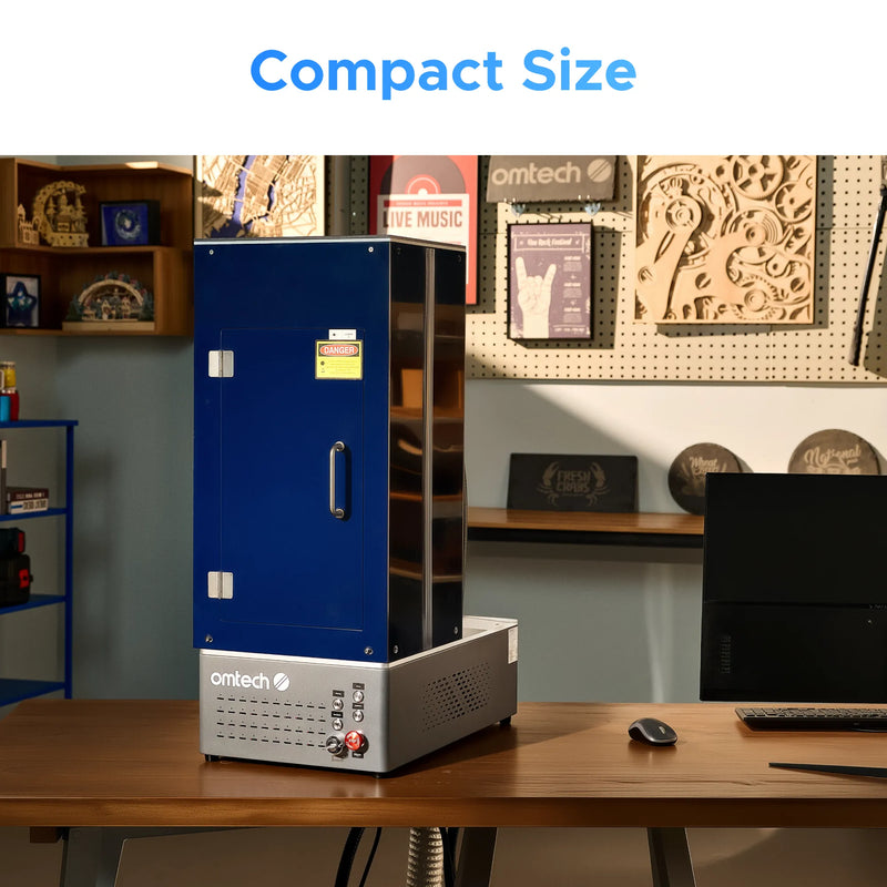 OMTech fiber cutter with autofocus