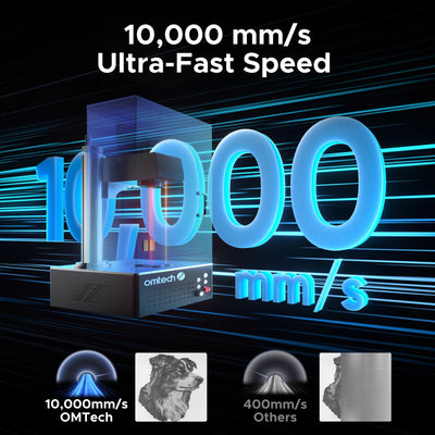 OMTech fiber cutter with autofocus