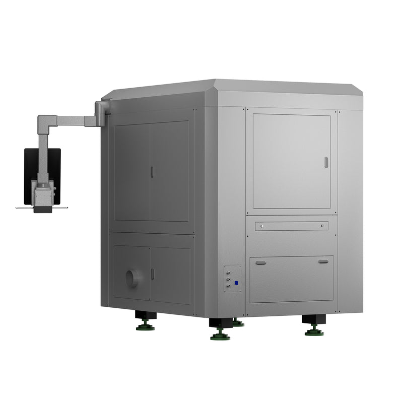 OMTech FC-22 1500W Fully Enclosed Fibre Laser Cutting Machine with Front & Back Pass Through & Built-in Water Chiller