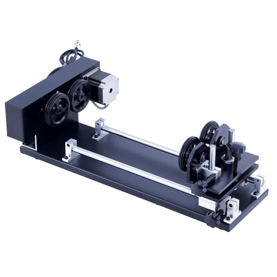 4-Wheel Rotary Axis with 360 Degree Rotation for 50W and Up CO2 Laser Engraver Cutting Machine