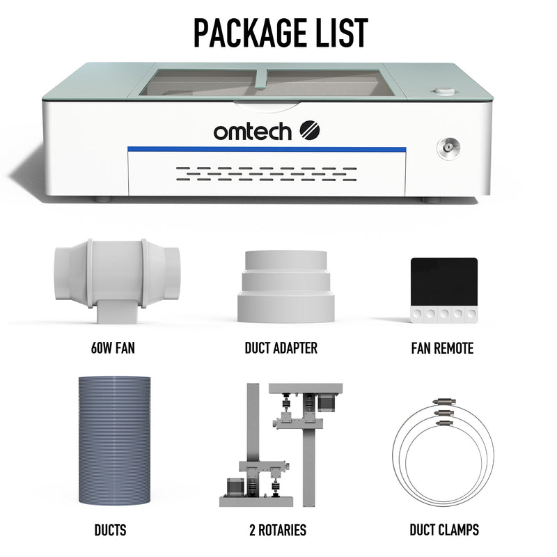 OMTech Polar laser engraver