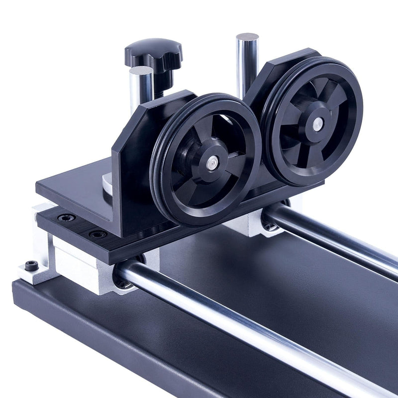 4-Wheel Rotary Axis with 360 Degree Rotation for 50W and Up CO2 Laser Engraver Cutting Machine