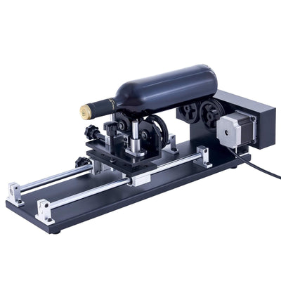 4-Wheel Rotary Axis with 360 Degree Rotation for 50W and Up CO2 Laser Engraver Cutting Machine
